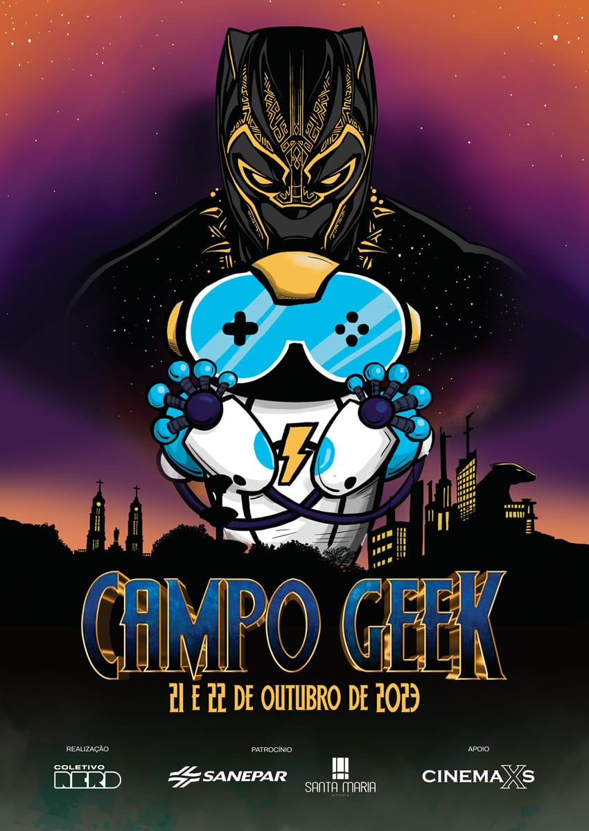 Pôster Campo Geek 2023