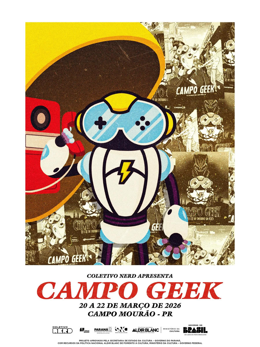 Pôster Campo Geek 2026